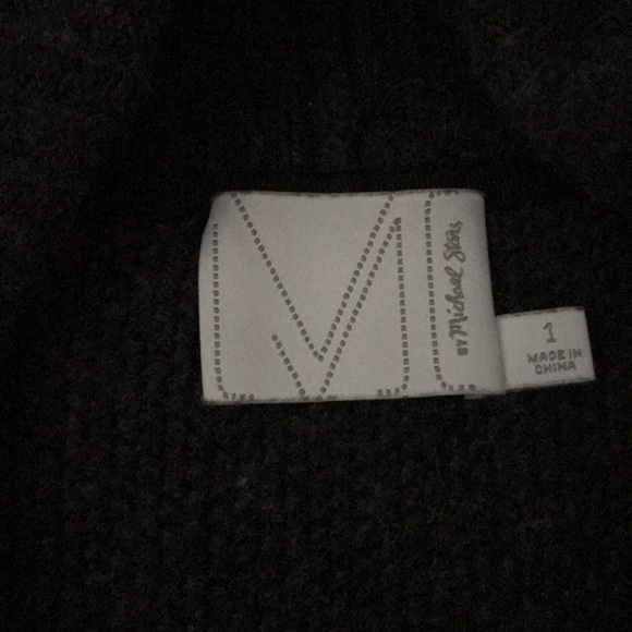 Michael Stars Cashmere Cardigan Vest Grey size 1 - Picture 2 of 4